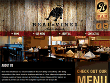 Tablet Screenshot of beauvines.com
